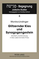 Glitzernder Kies und Synagogengestein