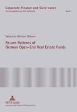 Return Patterns of German Open-End Real Estate Funds