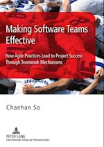 Making Software Teams Effective : How Agile Practices Lead to Project Success Through Teamwork Mechanisms