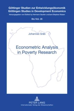 Econometric Analysis in Poverty Research