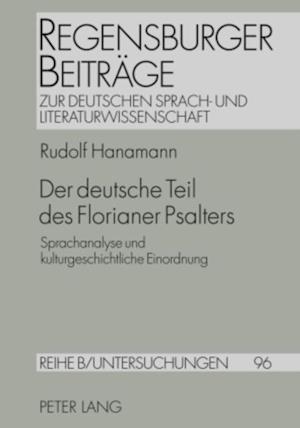 Der deutsche Teil des Florianer Psalters