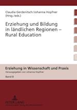 Erziehung Und Bildung in Laendlichen Regionen Rural Education