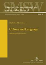 Culture and Language : Multidisciplinary Case Studies