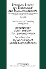 Enkulturation Durch Sozialen Kompetenzerwerb Enculturation by Acquiring of Social Competences