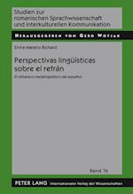 Perspectivas lingueísticas sobre el refrán