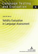 Validity Evaluation in Language Assessment