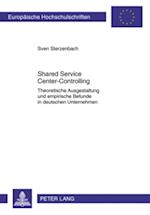 Shared Service Center-Controlling