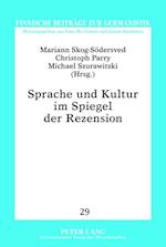 Sprache und Kultur im Spiegel der Rezension