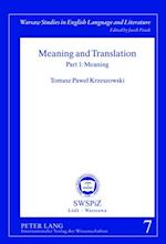 Meaning and Translation