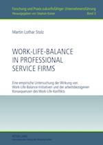 Work-Life-Balance in Professional Service Firms