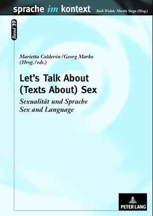 Let's Talk About - (Texts About) Sex