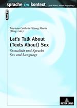 Let's Talk About - (Texts About) Sex