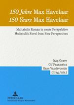 150 Jahre  Max Havelaar - 150 Years  Max Havelaar