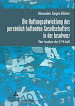 Die Haftungsabwicklung des persoenlich haftenden Gesellschafters in der Insolvenz