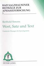 Wort, Satz und Text