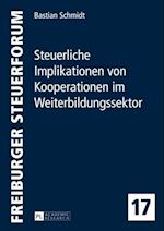 Steuerliche Implikationen von Kooperationen im Weiterbildungssektor