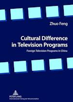 Cultural Difference in Television Programs