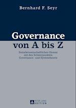 Governance von A bis Z