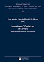 Interviewers' Deviations in Surveys