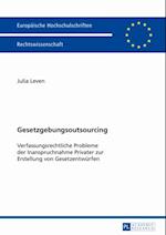 Gesetzgebungsoutsourcing