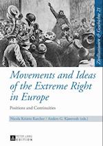 Movements and Ideas of the Extreme Right in Europe