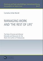 Managing Work and  The Rest of Life