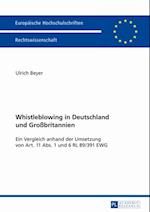Whistleblowing in Deutschland und Großbritannien