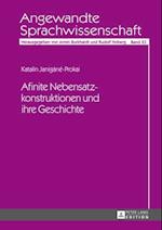 Afinite Nebensatzkonstruktionen und ihre Geschichte