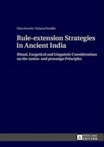 Rule-extension Strategies in Ancient India