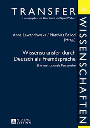 Wissenstransfer durch Deutsch als Fremdsprache