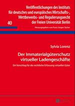 Der Immaterialgueterschutz virtueller Ladengeschaefte