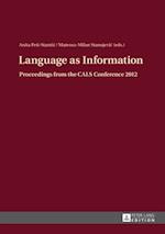 Language as Information