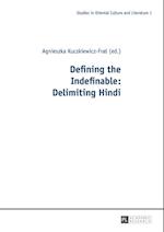 Defining the Indefinable: Delimiting Hindi