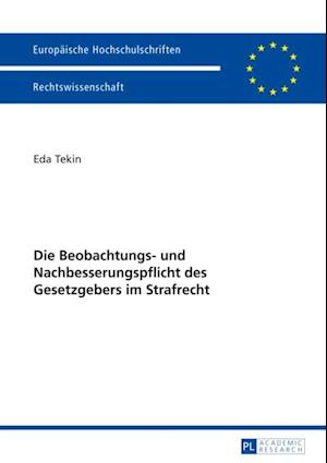 Die Beobachtungs- und Nachbesserungspflicht des Gesetzgebers im Strafrecht