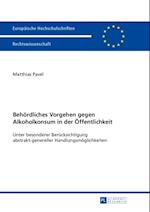 Behoerdliches Vorgehen gegen Alkoholkonsum in der Oeffentlichkeit