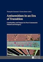 Antisemitism in an Era of Transition