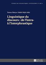 Linguistique du discours : de l’intra- à l’interphrastique