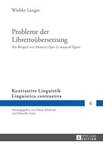 Probleme der Librettouebersetzung