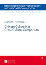 Chinese Culture in a Cross-Cultural Comparison