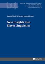 New Insights into Slavic Linguistics