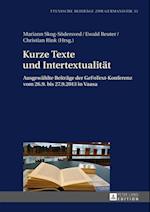 Kurze Texte und Intertextualitaet