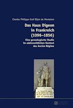 Das Haus Digeon in Frankreich (1096–1856)