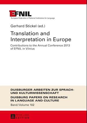 Translation and Interpretation in Europe