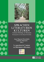 La question de l’auteur en littératures africaines