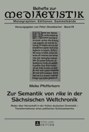 Zur Semantik von «rike» in der Saechsischen Weltchronik