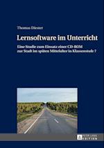 Lernsoftware im Unterricht