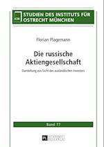 Die russische Aktiengesellschaft