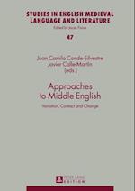 Approaches to Middle English
