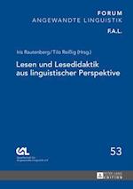 Lesen und Lesedidaktik aus linguistischer Perspektive