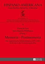 Memoria – Postmemoria